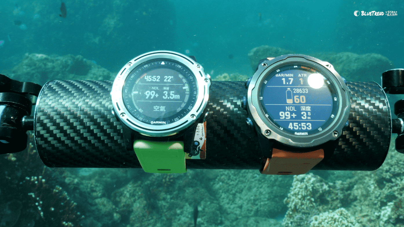 截圖 2021 03 06 14.53.52 【這是啥裝備】GARMIN Descent Mk2系列 vs Mk1 水下使用介面開箱 Underwater Unboxing