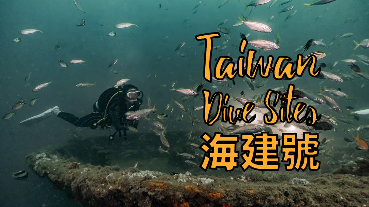 Taiwan Dive Sites 潮境 海建號 潛水.