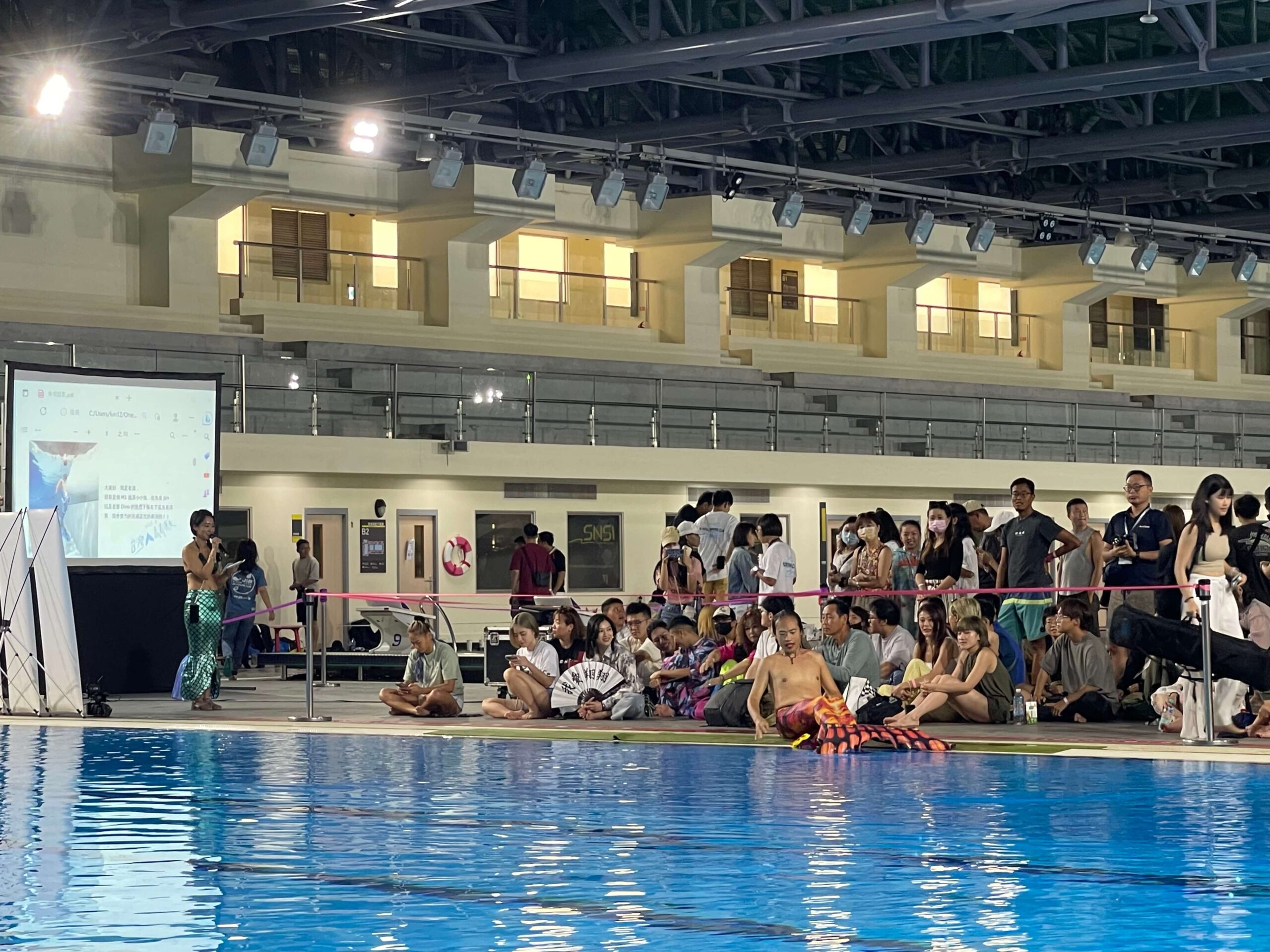 IMG 7864 scaled 台灣首屆人魚表演賽，水下展現力與美也帶來無限可能性