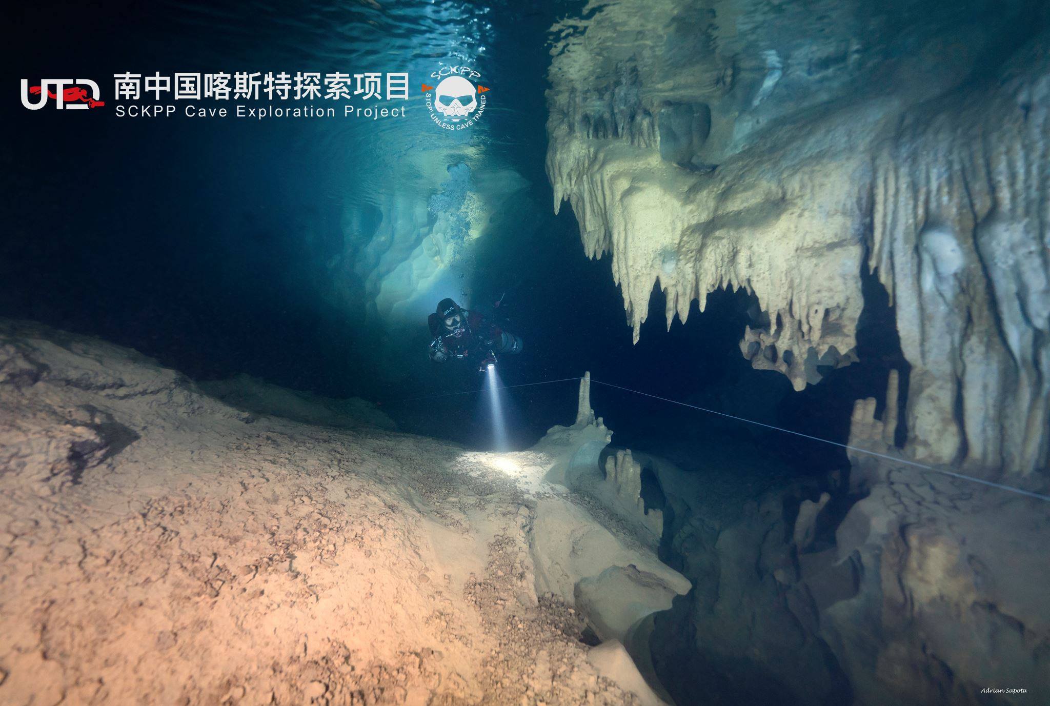 utd 洞穴潛水 技術潛水 冰潛
